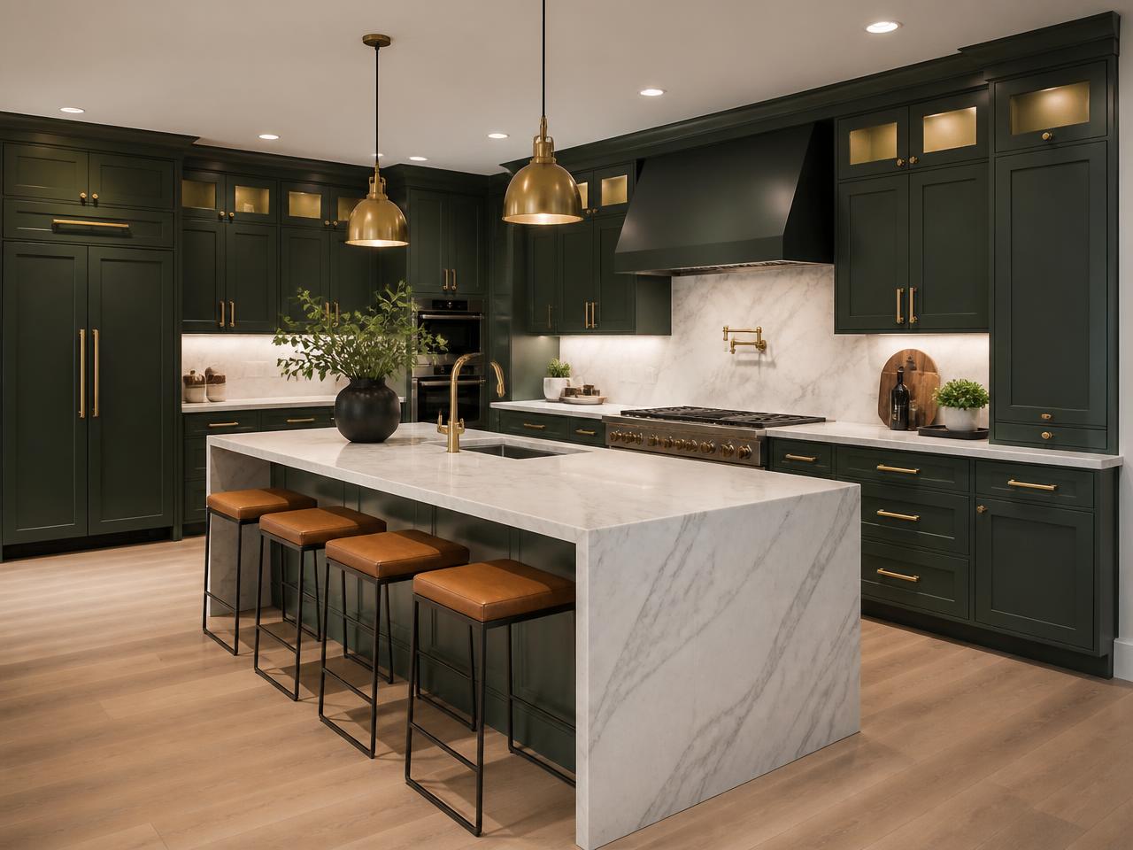 Completed kitchen renovation